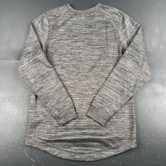 Golden State Warriors Sweatshirt Mens Small Heather Gray Nike Dri Fit Warm Up - Picture 7 of 8